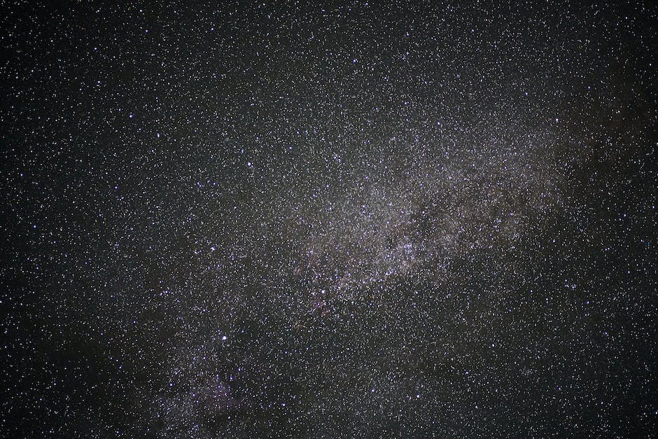 Warum sehen wir Sterne nachts?