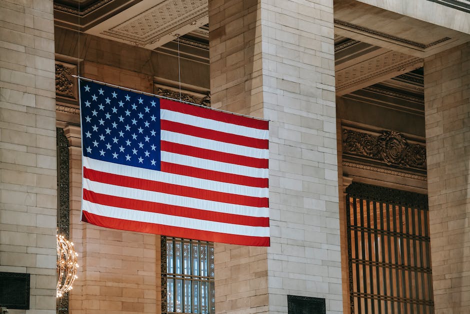 "Anzahl Sterne auf amerikanischer Flagge"