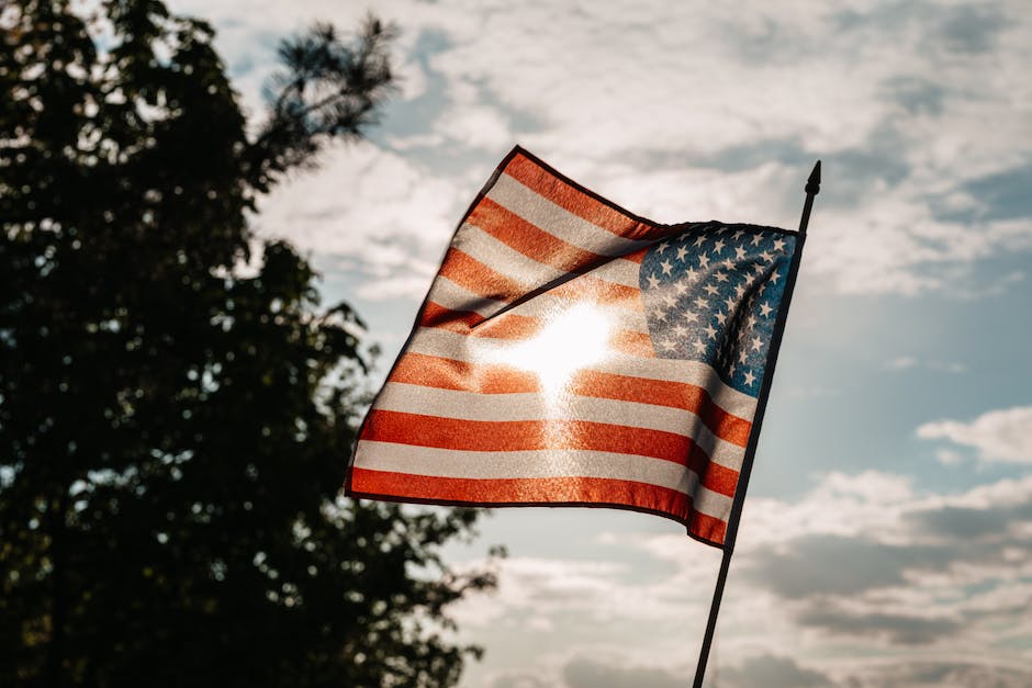 Anzahl der Sterne der amerikanischen Flagge 2019