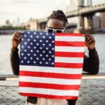 US-Flagge 2021 hat 50 Sterne